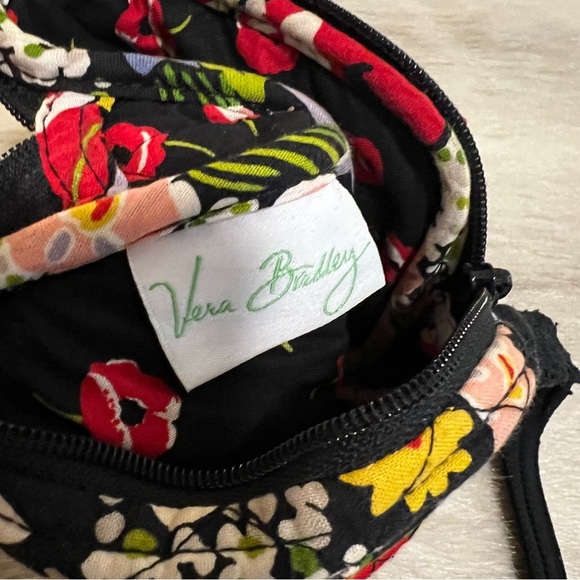VERA BRADLEY Poppy Fields 2010 Shoot From The Hip Crossbody Belt Bag Floral Y2K - Picture 14 of 15